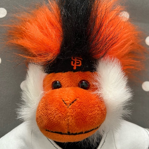 SF Giants Fuzzhead Wig Monkey 🐒 - Picture 8 of 17
